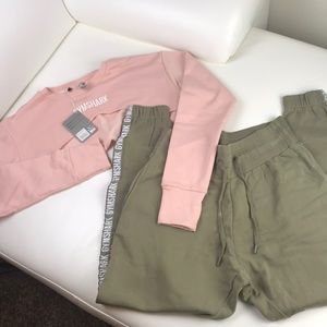 Gymshark oversized joggers/sweater